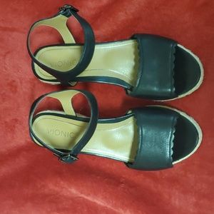 Vionic Tulum Stephany Espadrille sandals with jute trim